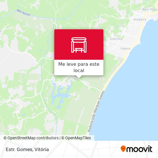 Estr. Gomes mapa