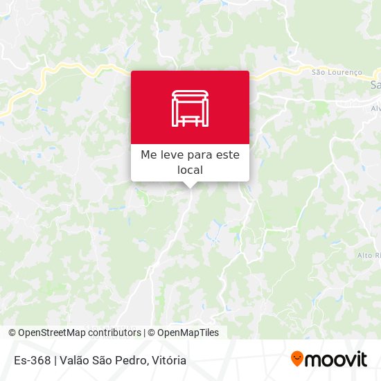 Es-368 | Valão São Pedro mapa