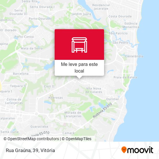 Rua Graúna, 39 mapa