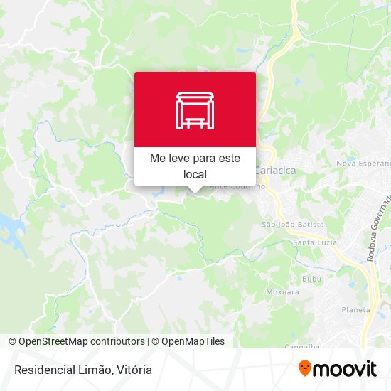 Residencial Limão mapa