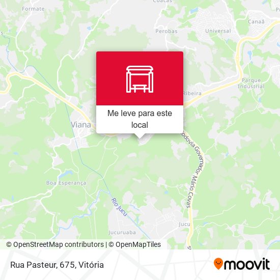 Rua Pasteur, 675 mapa