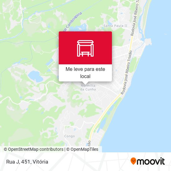 Rua J, 451 mapa