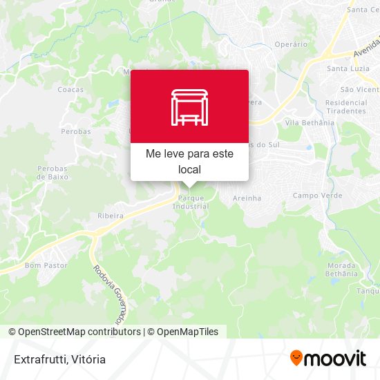 Extrafrutti mapa