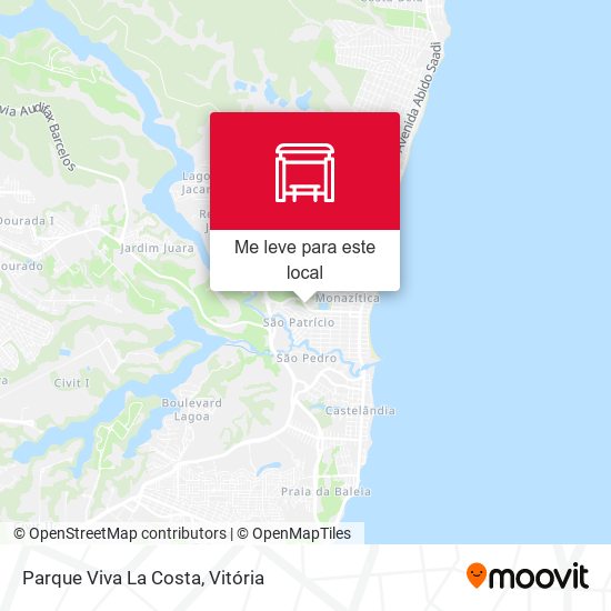 Parque Viva La Costa mapa
