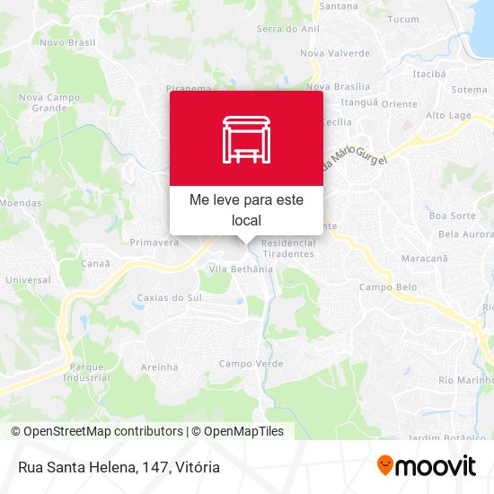 Rua Santa Helena, 147 mapa