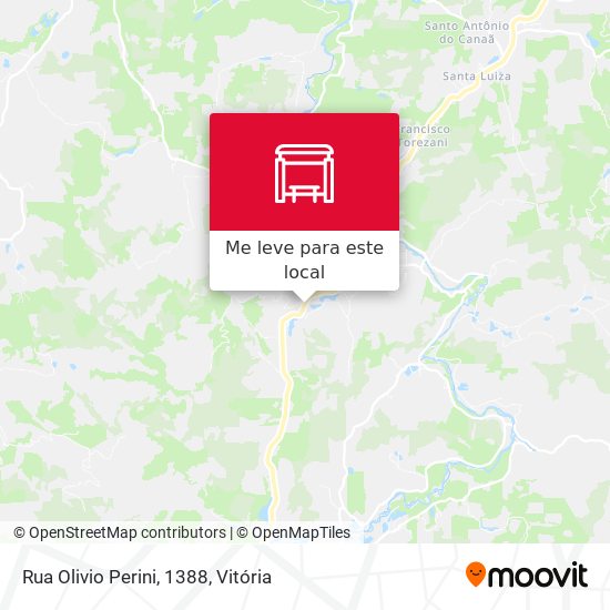 Rua Olivio Perini, 1388 mapa
