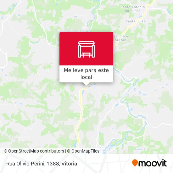 Rua Olivio Perini, 1388 mapa