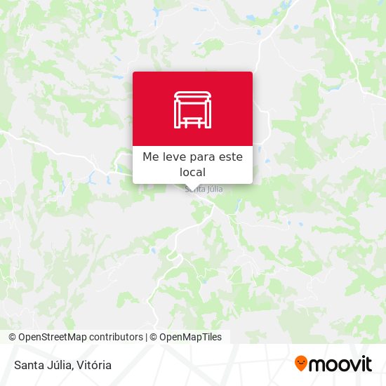 Santa Júlia mapa