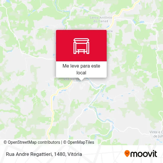 Rua Andre Regattieri, 1480 mapa