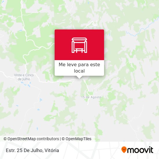 Estr. 25 De Julho mapa