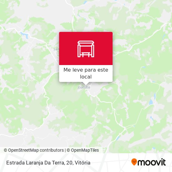 Estrada Laranja Da Terra, 20 mapa