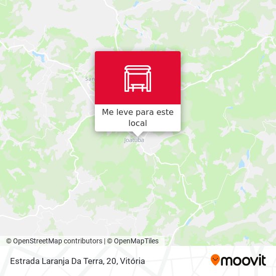 Estrada Laranja Da Terra, 20 mapa
