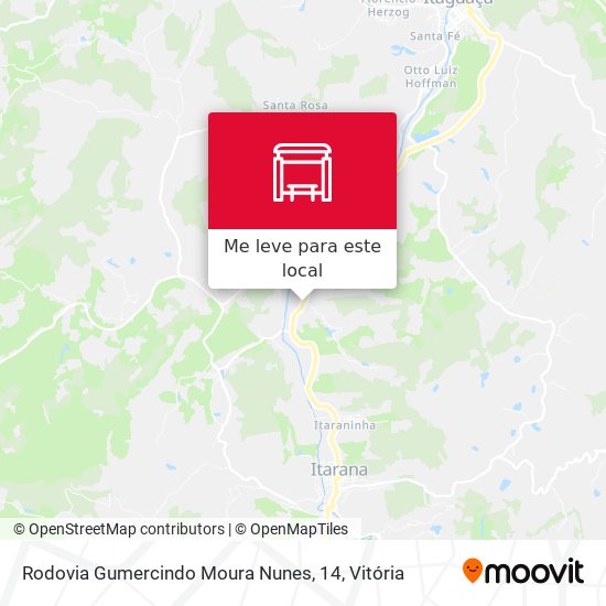 Rodovia Gumercindo Moura Nunes, 14 mapa
