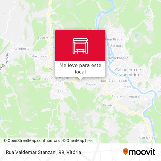 Rua Valdemar Stanzani, 99 mapa