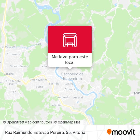 Rua Raimundo Estevão Pereira, 65 mapa