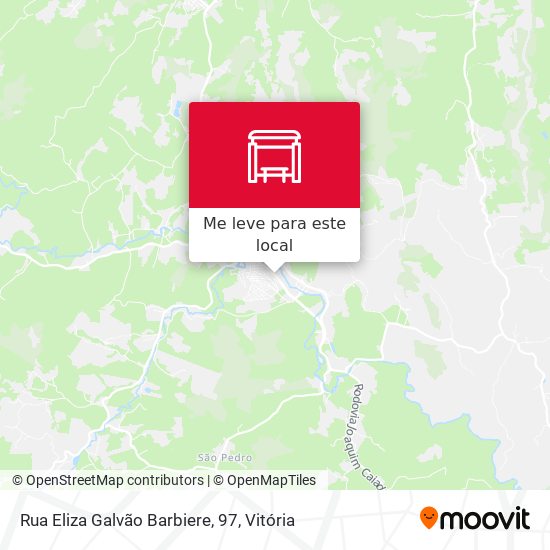 Rua Eliza Galvão Barbiere, 97 mapa
