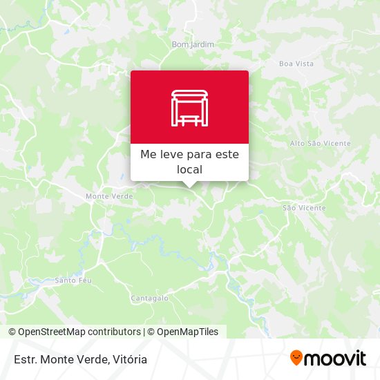 Estr. Monte Verde mapa
