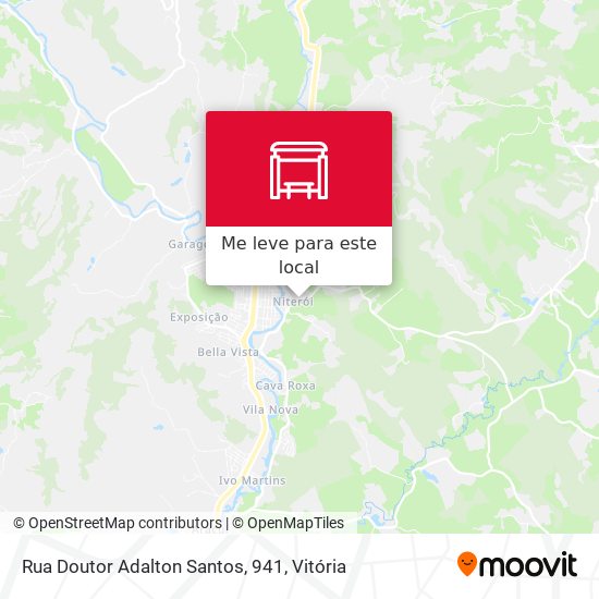 Rua Doutor Adalton Santos, 941 mapa