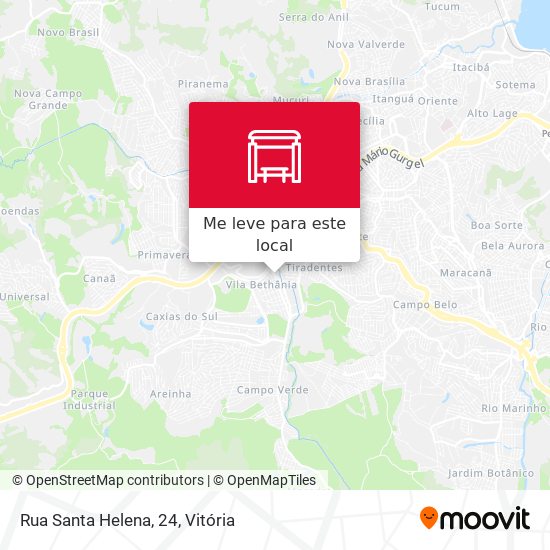 Rua Santa Helena, 24 mapa