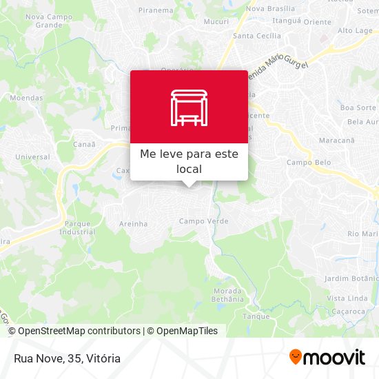 Rua Nove, 35 mapa