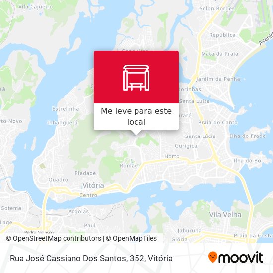 Rua José Cassiano Dos Santos, 352 mapa