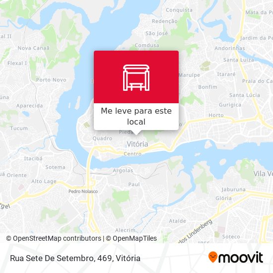 Rua Sete De Setembro, 469 mapa