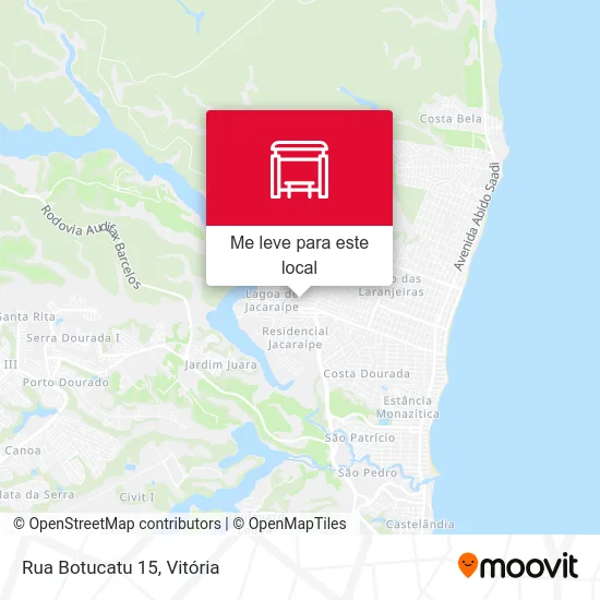 Rua Botucatu 15 mapa