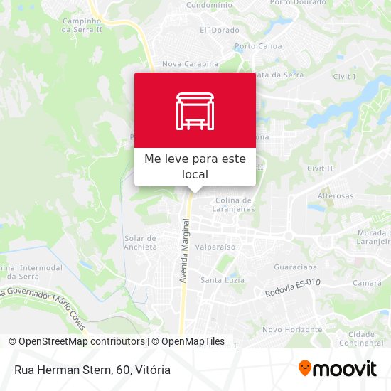 Rua Herman Stern, 60 mapa