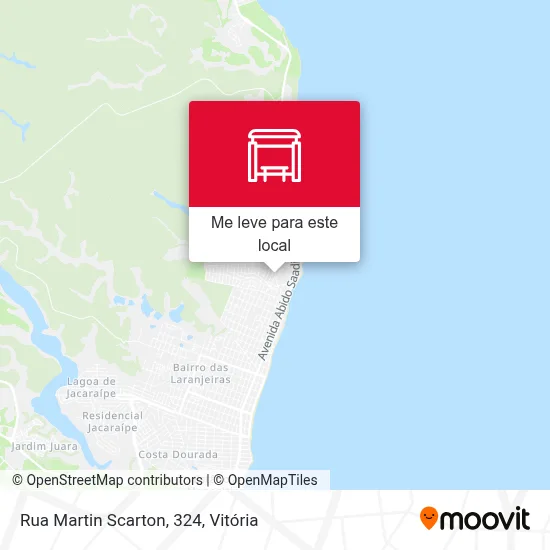 Rua Martin Scarton, 324 mapa