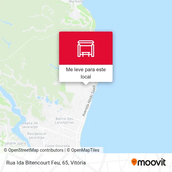 Rua Ida Bitencourt Feu, 65 mapa