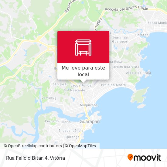 Rua Felício Bitar, 4 mapa