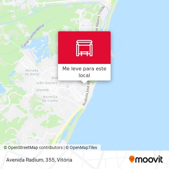 Avenida Radium, 355 mapa