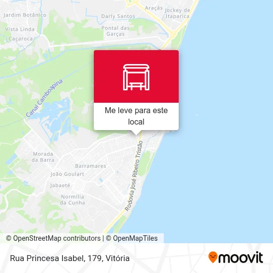 Rua Princesa Isabel, 179 mapa