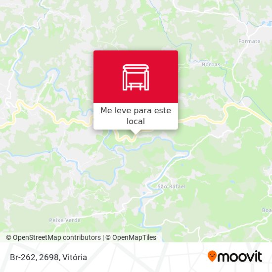 Br-262, 2698 mapa