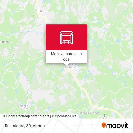 Rua Alegre, 30 mapa