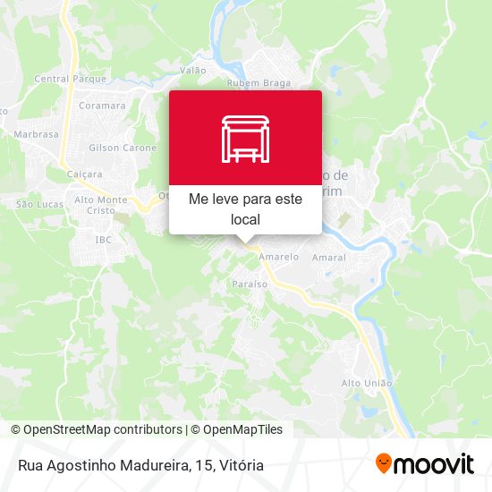 Rua Agostinho Madureira, 15 mapa