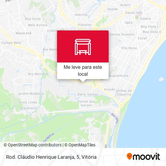 Rod. Cláudio Henrique Laranja, 5 mapa