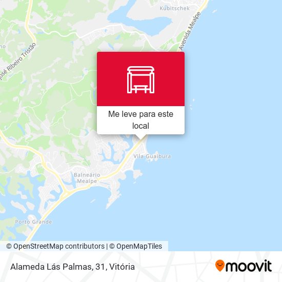 Alameda Lás Palmas, 31 mapa