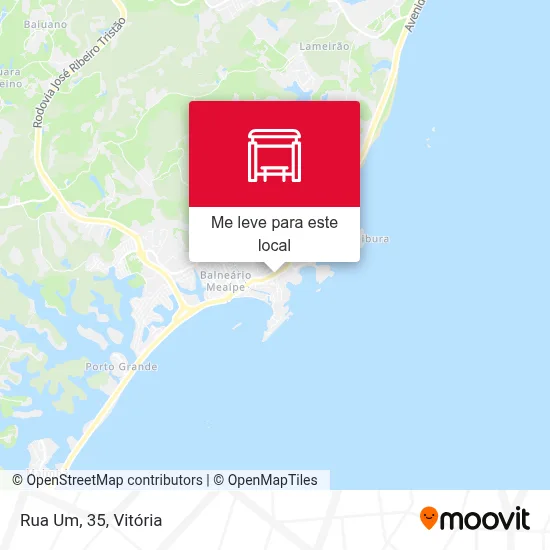 Rua Um, 35 mapa