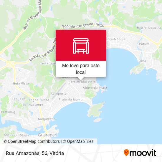 Rua Amazonas, 56 mapa