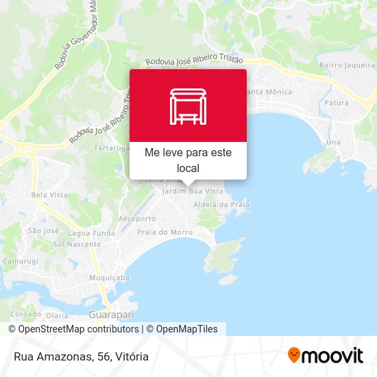 Rua Amazonas, 56 mapa