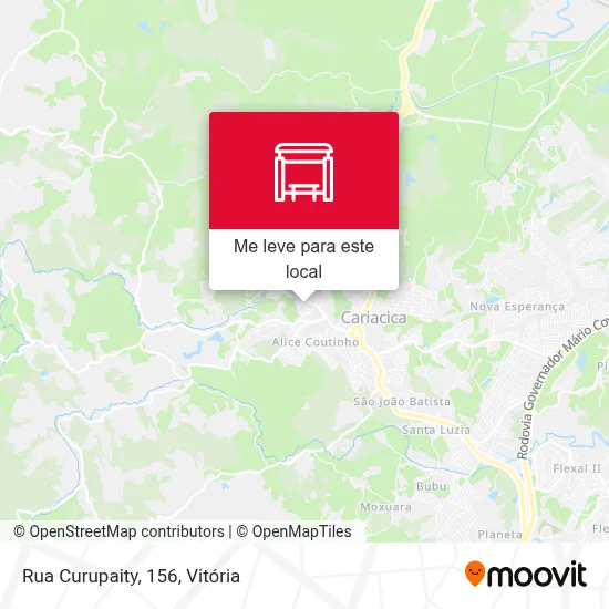 Rua Curupaity, 156 mapa