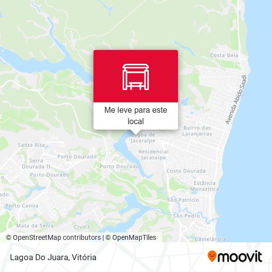 Lagoa Do Juara mapa