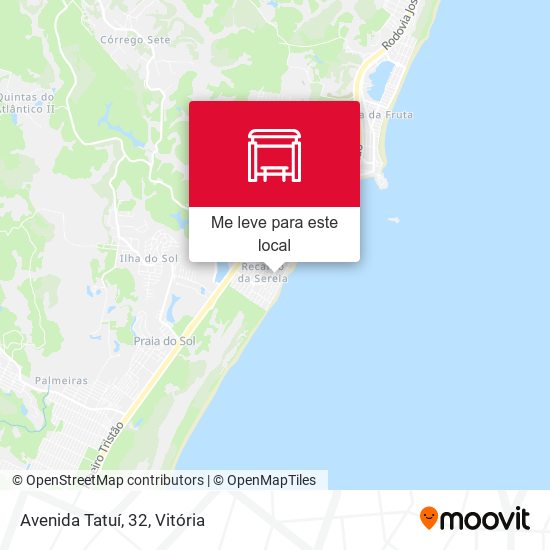Avenida Tatuí, 32 mapa