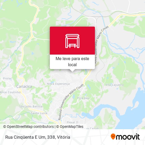 Rua Cinqüenta E Um, 338 mapa