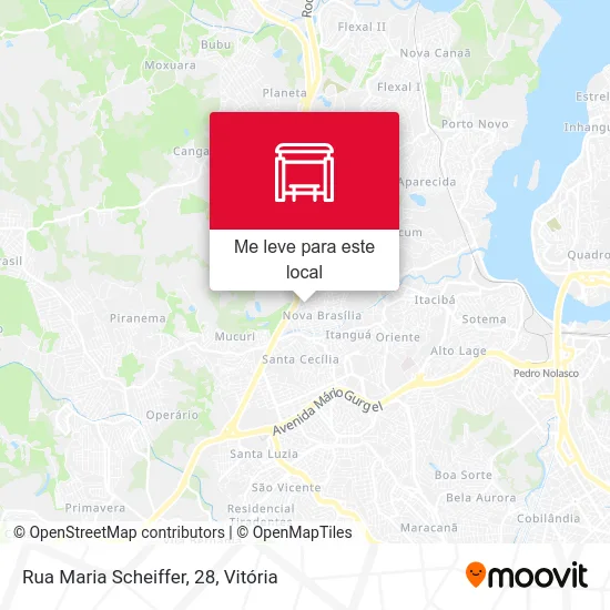 Rua Maria Scheiffer, 28 mapa