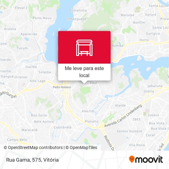 Rua Gama, 575 mapa