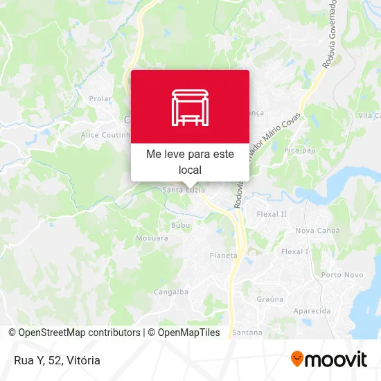Rua Y, 52 mapa