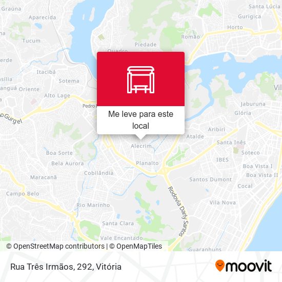 Rua Três Irmãos, 292 mapa