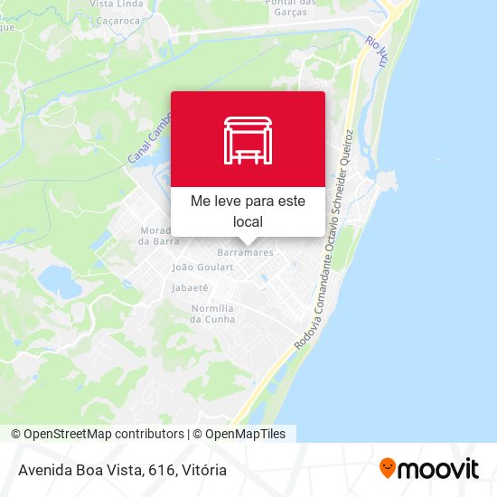 Avenida Boa Vista, 616 mapa